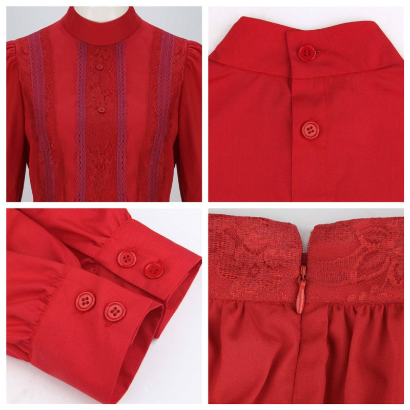 Pearl 2022 Red Dress Cosplay Costume Outfits In Stock Takerlama