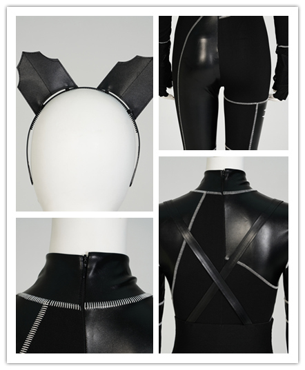 Addam Black Cat Costume Cosplay Jumpsuit Wig Shoes In Stock Takerlama