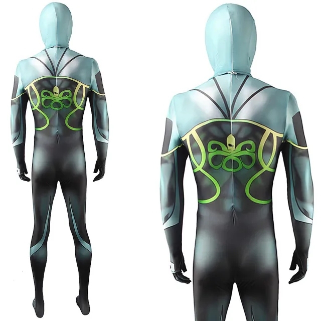 Superior Octopus' Suit Spider-Man Costume Superhero Jumpsuit Mask