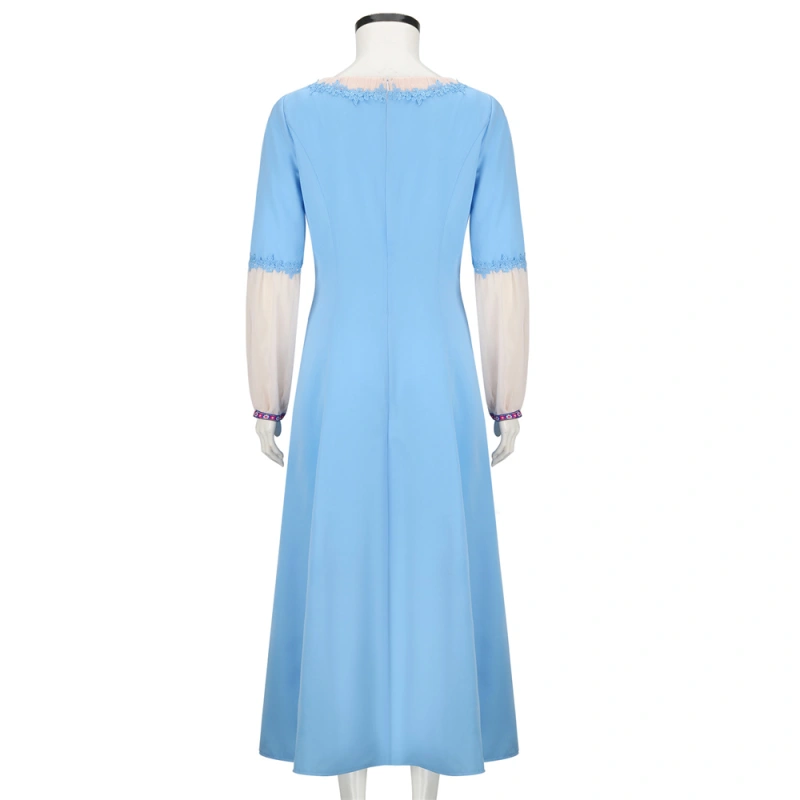 Young Alicent Hightower Blue Dress House of the Dragon Cosplay Costume