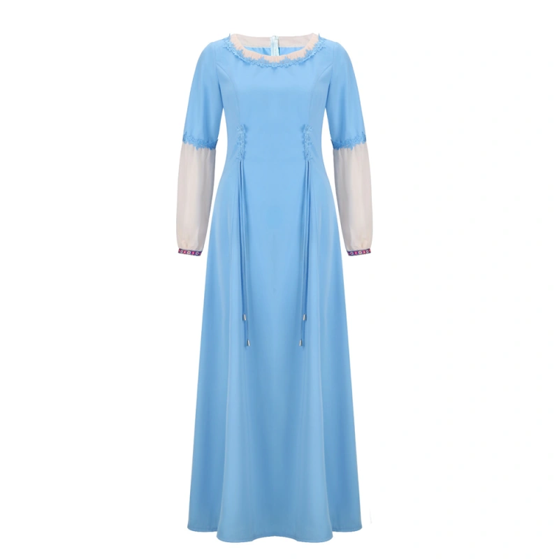 Young Alicent Hightower Blue Dress House of the Dragon Cosplay Costume