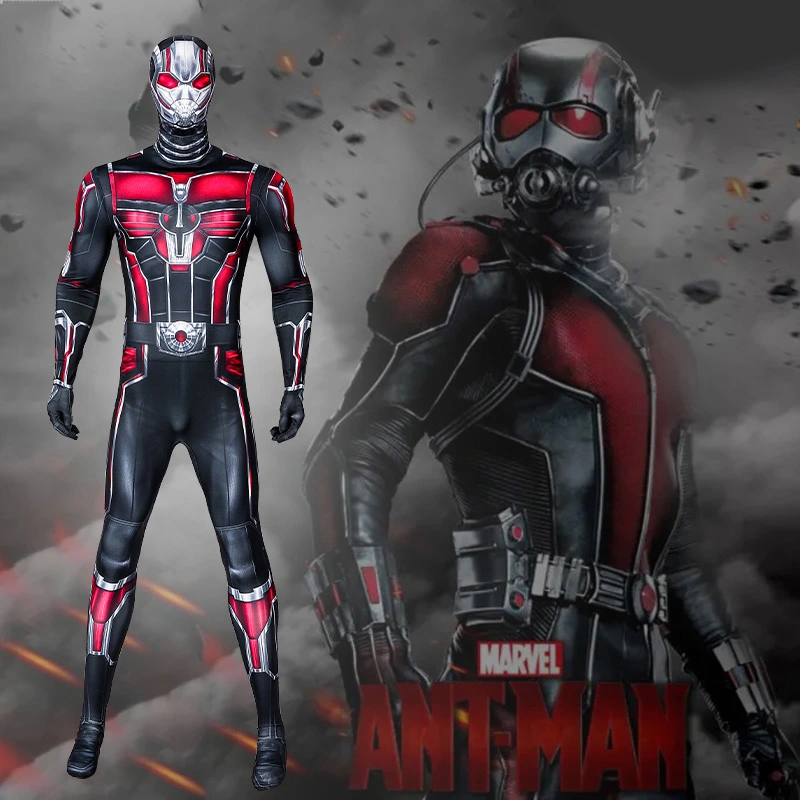 Ant-Man 3 Cosplay Costumes Ant-Man and The Wasp Quantumani Jumpsuit  In Stock Takerlama