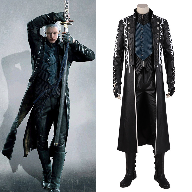DMC 5 Vergil Cosplay Costume Takerlama In Stock