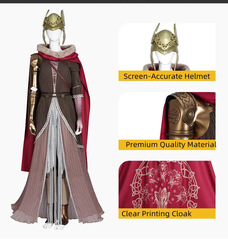 Game Elden Ring Melina Cosplay Costume Halloween Outfits Takerlama