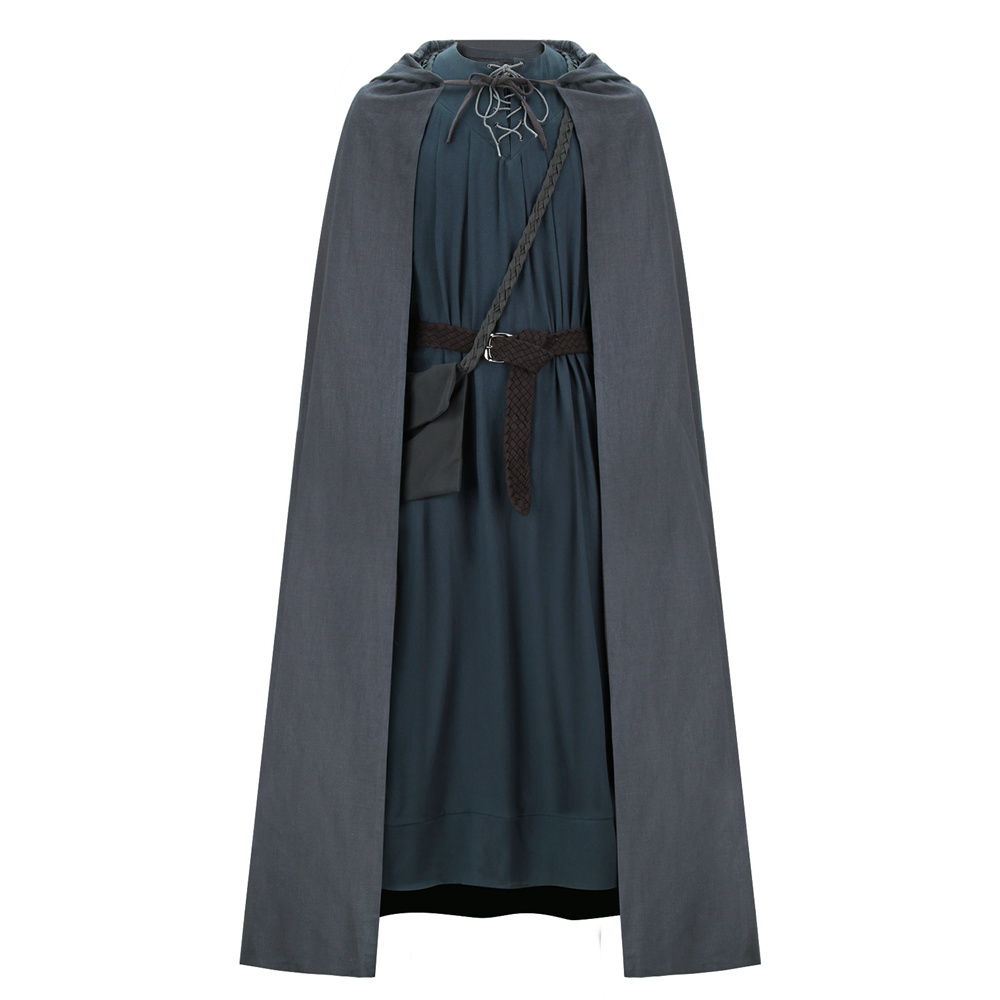 Deluxe Men's The Hobbit Gandalf Wizard Cosplay Costume