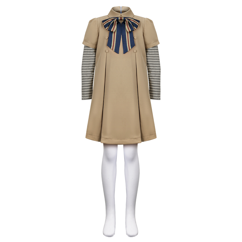M3GAN Megan Cosplay Costumes AI Doll Dress Kids Girl In Stock-Takerlama