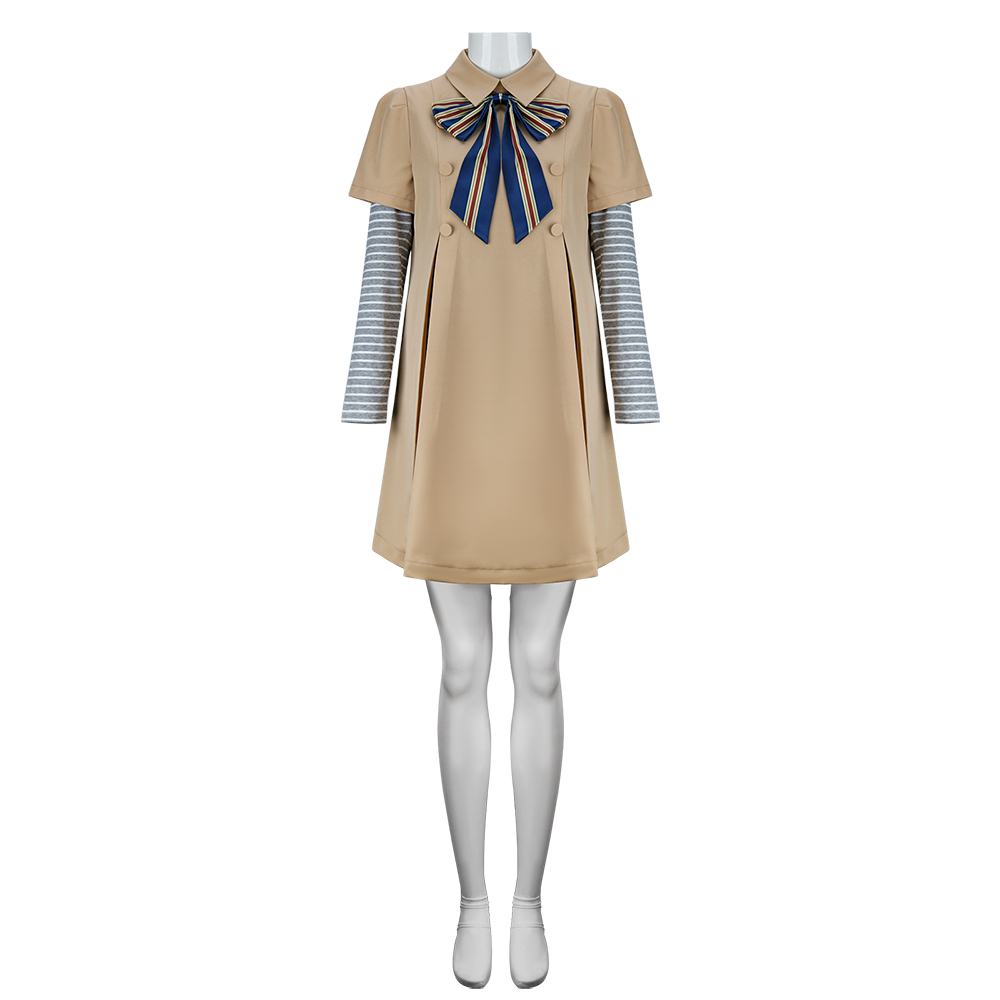 M3GAN AI Doll Cosplay Costumes Megan Dress Adult In Stock Takerlama