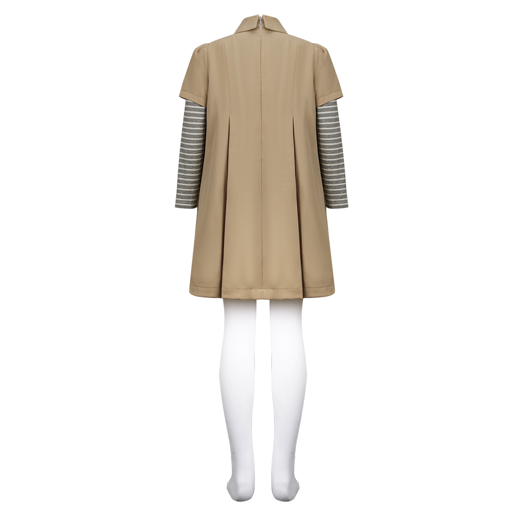 M3GAN Megan Cosplay Costumes AI Doll Dress Kids Girl In Stock-Takerlama