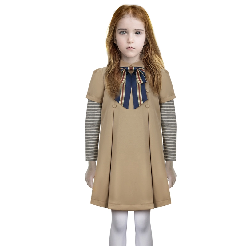 M3GAN Megan Cosplay Costumes AI Doll Dress Kids Girl In Stock-Takerlama