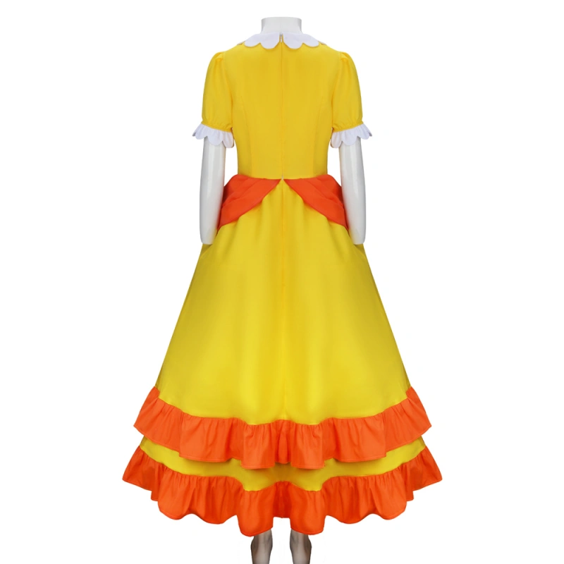 Princess Daisy, Mario Game Character, Costume Cosplay, Game