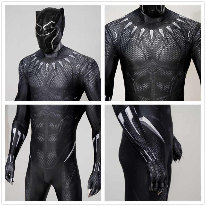 Black Panther 2 T'Challa Cosplay Costume Takerlama