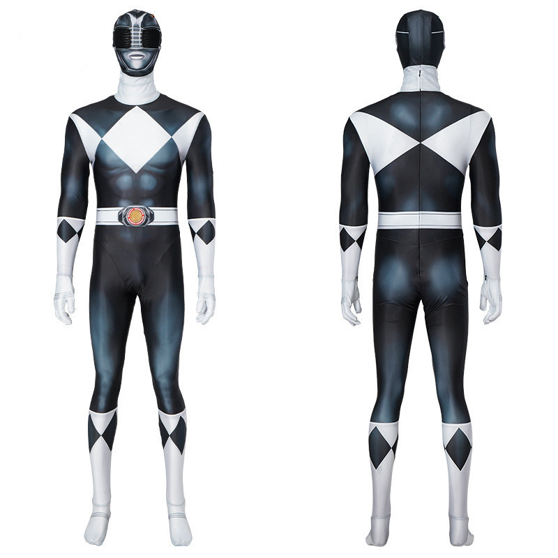 Mighty Morphin Power Rangers Kyoryu Sentai Zyuranger - Goushi/Mammoth Ranger Cosplay Bodysuit