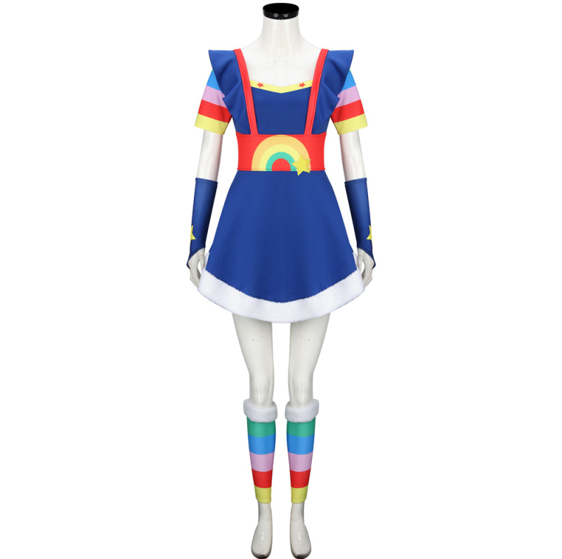 Rainbow Brite Women's Costume Dress Takerlama In Stock