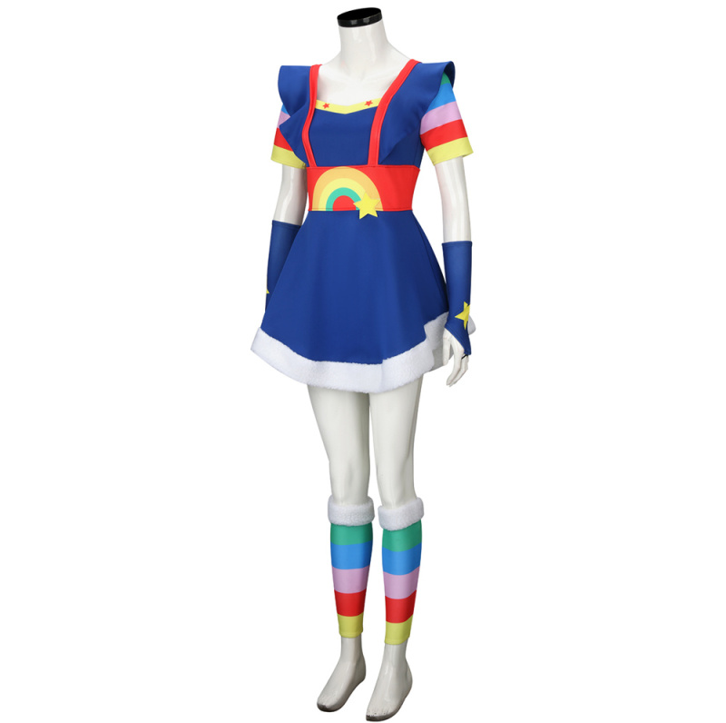 Rainbow Brite Women's Costume Dress Takerlama In Stock