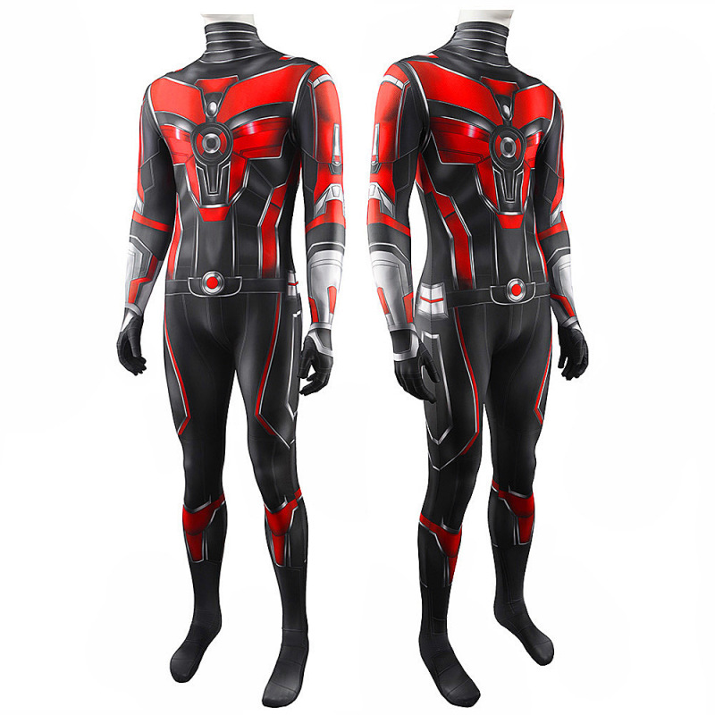 Ant Man 2 Costume Ant Man And The Wasp Scott Edward Harris Lang Cosplay Jumpsuit- No Helmet
