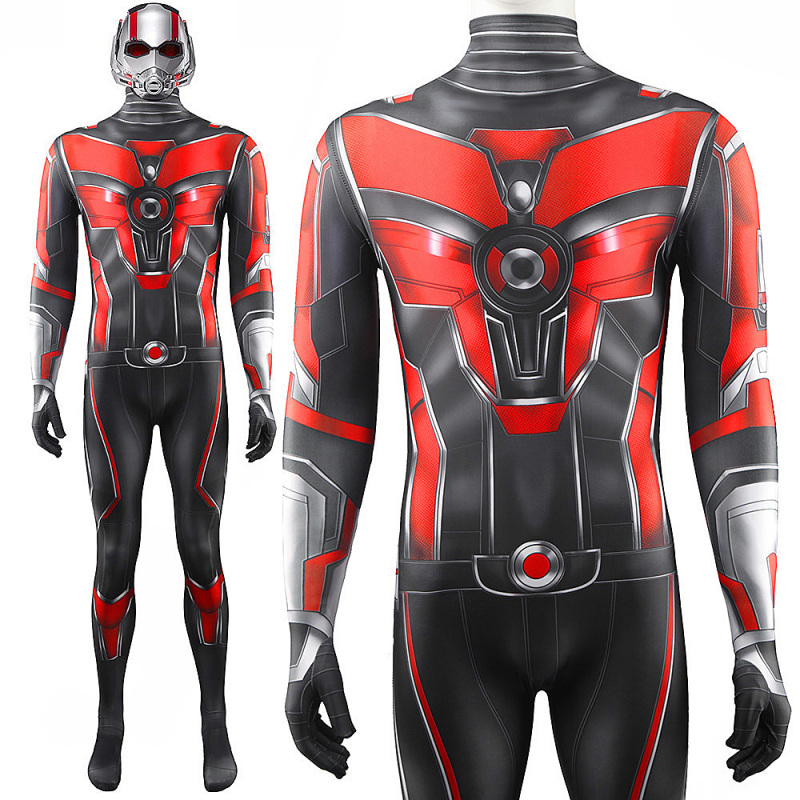 Ant Man 2 Costume Ant Man And The Wasp Scott Edward Harris Lang Cosplay Jumpsuit- No Helmet