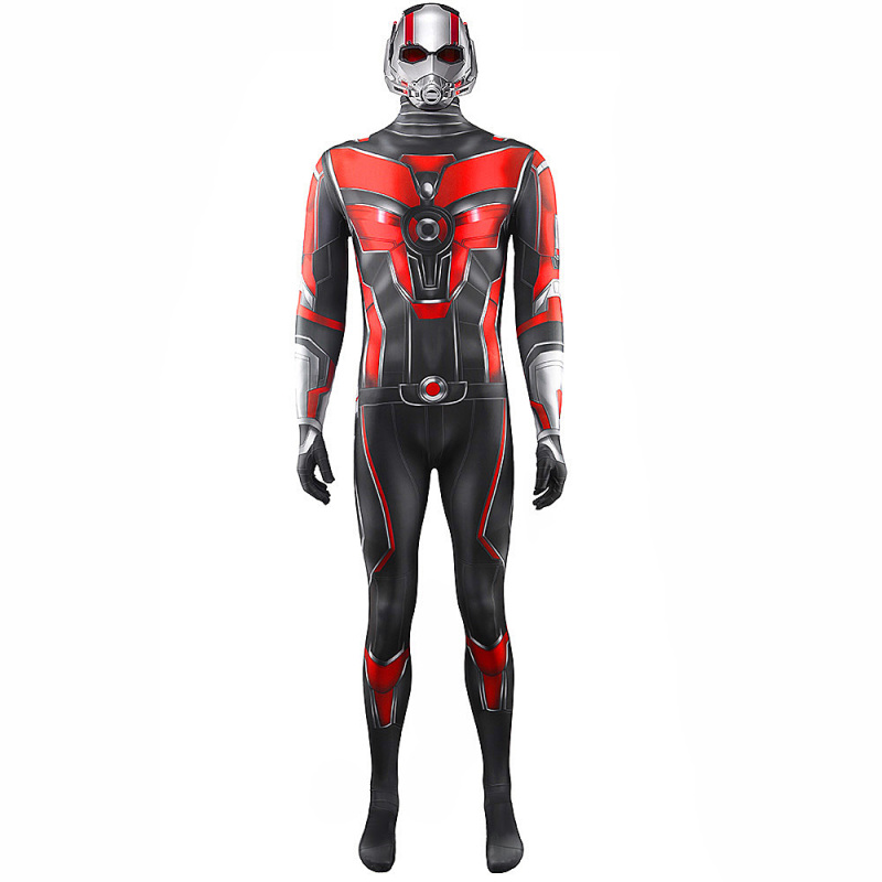 Ant Man 2 Costume Ant Man And The Wasp Scott Edward Harris Lang Cosplay Jumpsuit- No Helmet