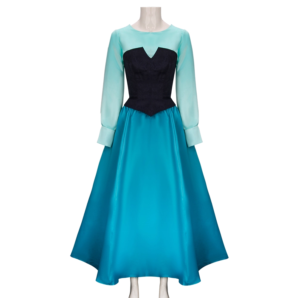 fitted lace wedding dress Amazon.com: Disney The Little Mermaid Ariel's 2 Piece Dress main image 1