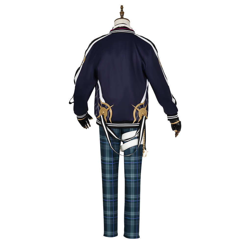 Doppio Dropscythe Cosplay Costume Virtual YouTuber NIJISANJI XSOLEIL Outfits