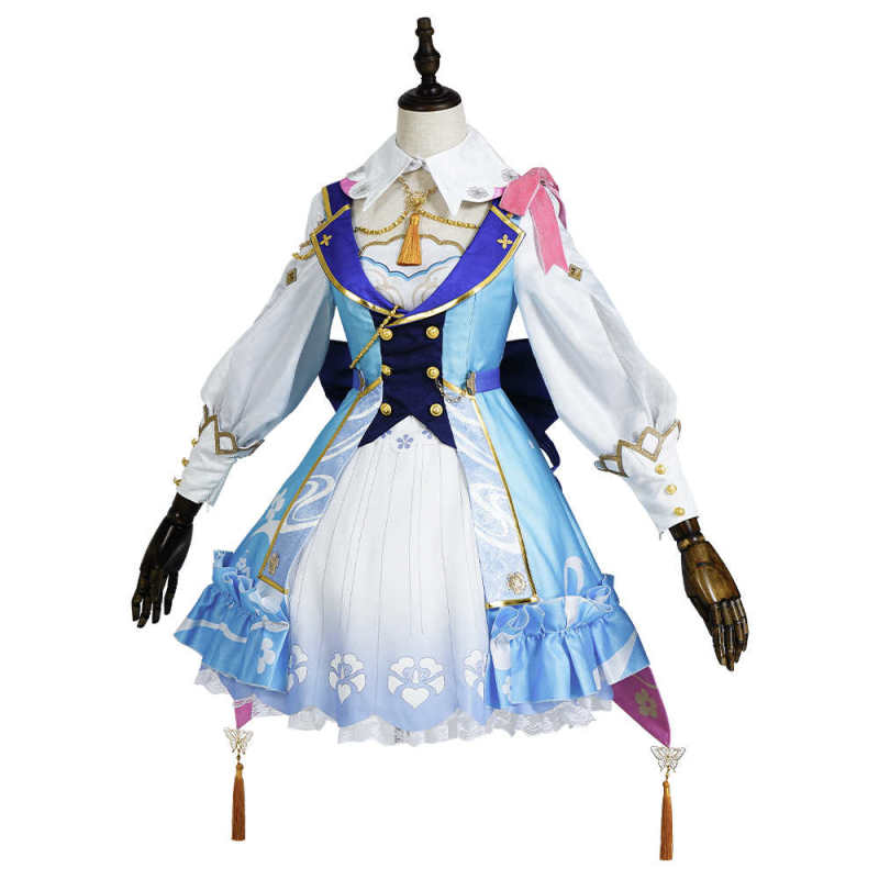 Kamisato Ayaka Springbloom Missive Cosplay Outfits Genshin Impact Cosplay Costume