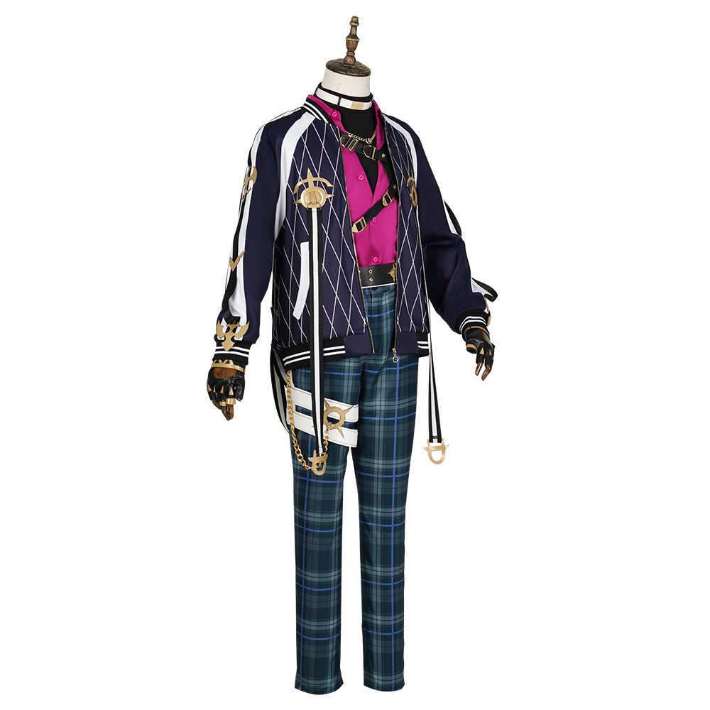 Doppio Dropscythe Cosplay Costume Virtual YouTuber NIJISANJI XSOLEIL Outfits