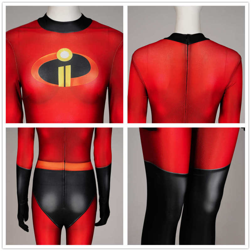 Elastigirl Helen Parr Bodysuit Mask Incredibles 2 In Stock Takerlama
