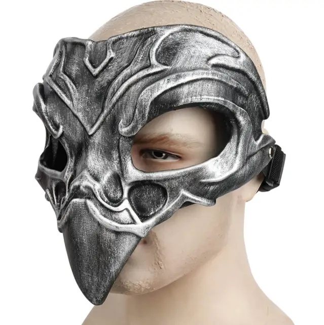 Hogwarts Legacy Beaked Skull Mask Cosplay