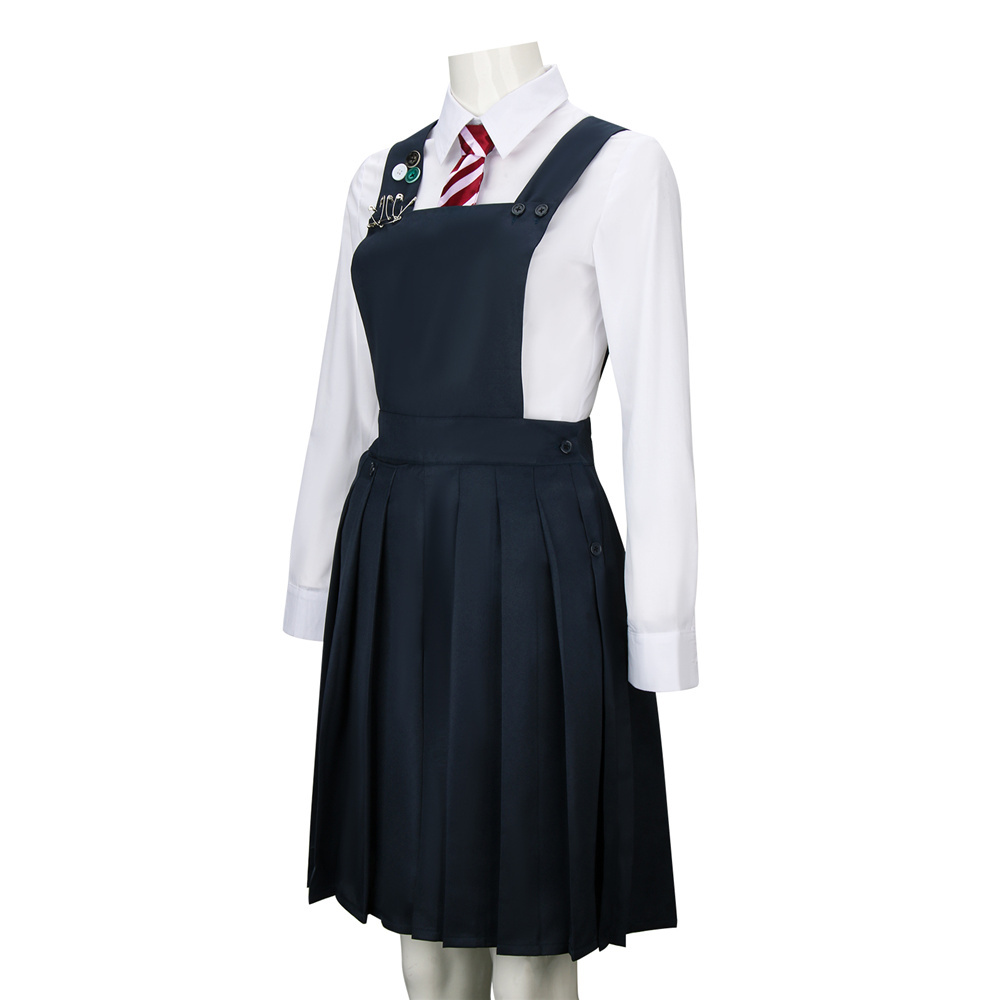 Women Hortensia Roald Dahl's Outfits Matilda the Musical Red-Beret Cosplay Costume