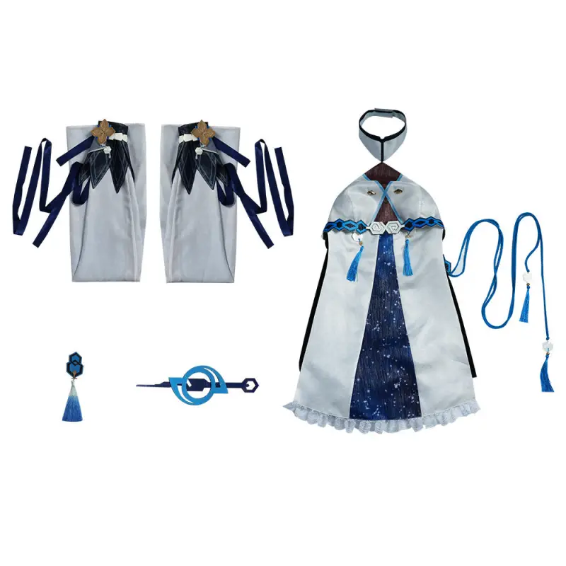Genshin Impact Guizhong Haagentus Cosplay Costume God Of Dust Dress