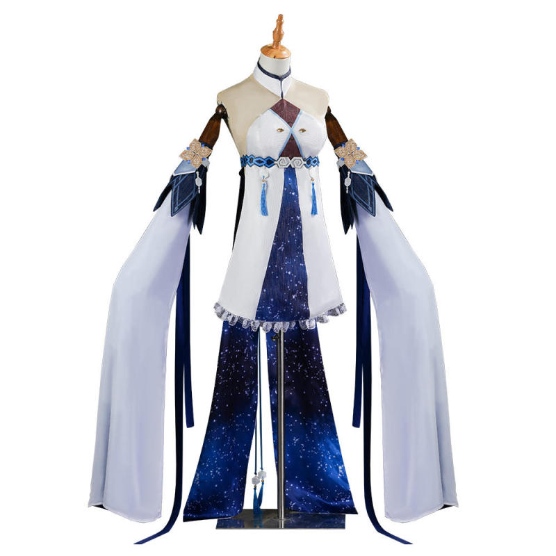 Genshin Impact Guizhong Haagentus Cosplay Costume God Of Dust Dress