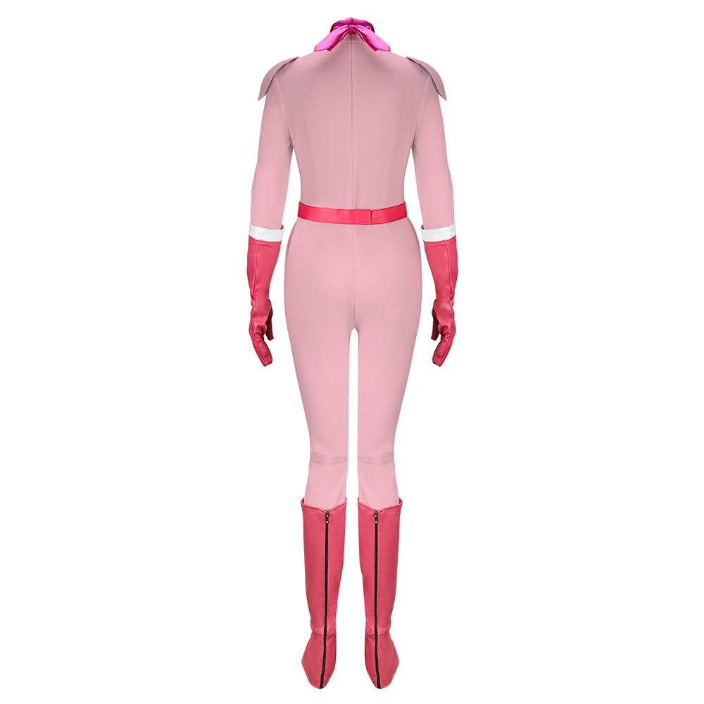 Princess Peach Jumpsuit The Super Mario Bros. Movie Princess Pink Cosplay Costume BikeSuit Racing Outfits (Ready To Ship) Takerlama