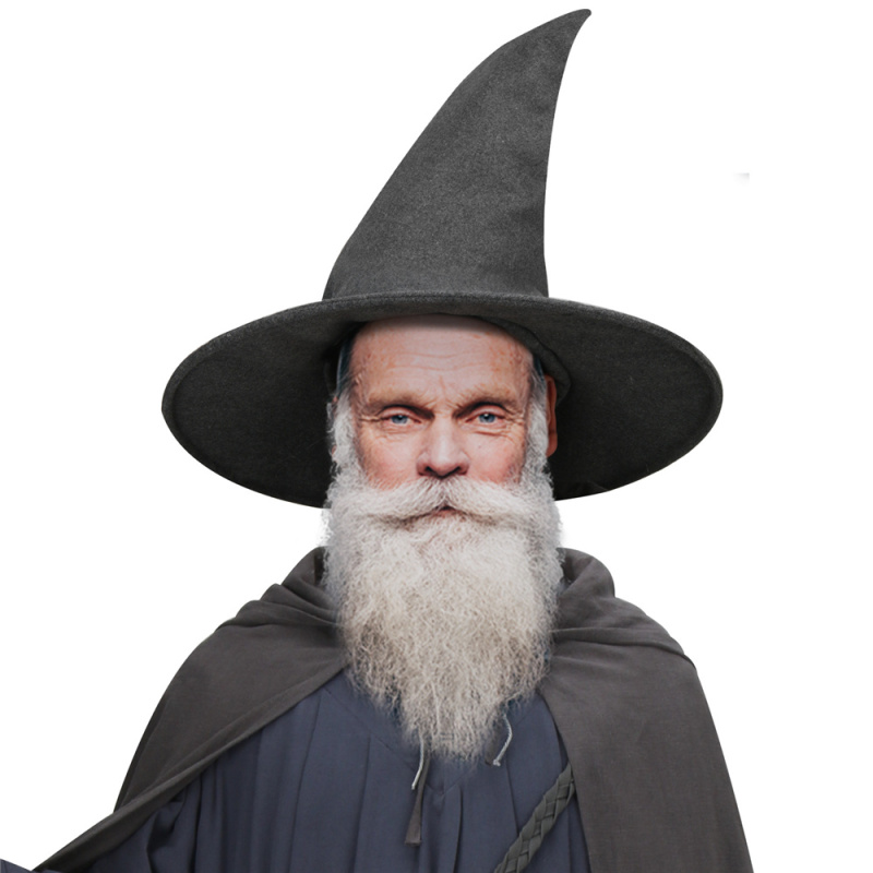 Men's The Hobbit Gandalf Wizard Cosplay Hat Props