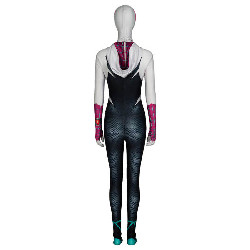 Spider Gwen Stacy Halloween Costume Jumpsuit Spider-Man: Across the Spider-Verse In Stock Takerlama