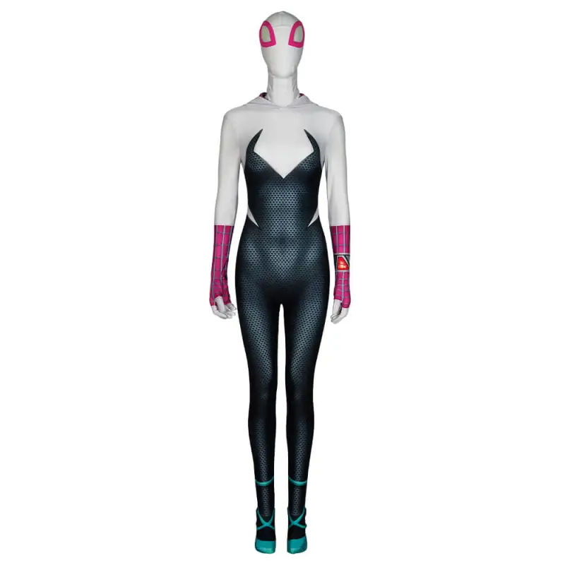 Spider Gwen Stacy Halloween Costume Jumpsuit Spider-Man: Across the Spider-Verse In Stock Takerlama