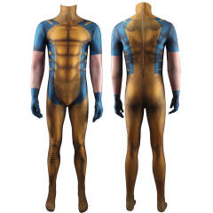 Marvel Wolverine Cosplay Costume Logan Weapon X James Howlett Jumpsuit