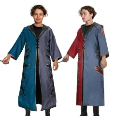 Hogwarts Legacy Team Cosplay Costume Gryffindor Ravenclaw Slytherin Hufflepuff Robe Outfits Red Green Blue Yellow