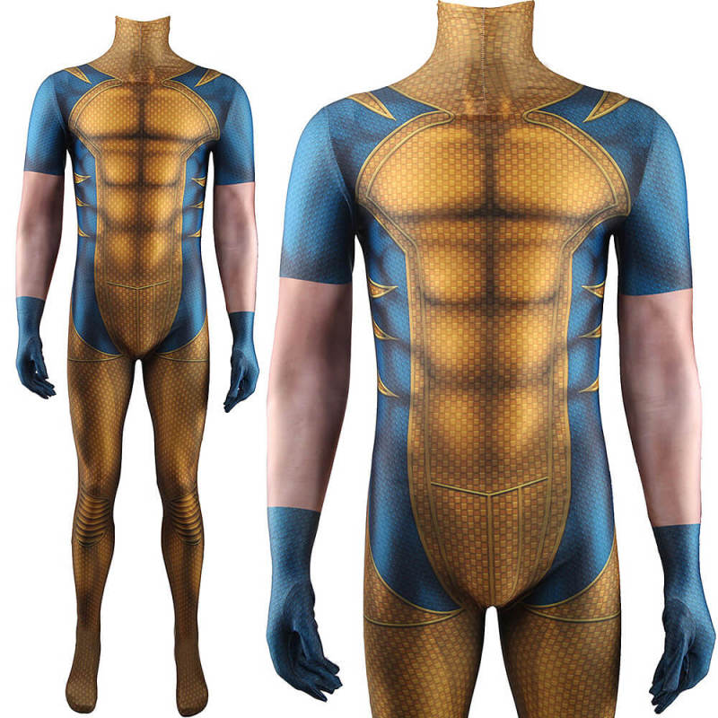 Marvel Wolverine Cosplay Costume Logan Weapon X James Howlett Jumpsuit