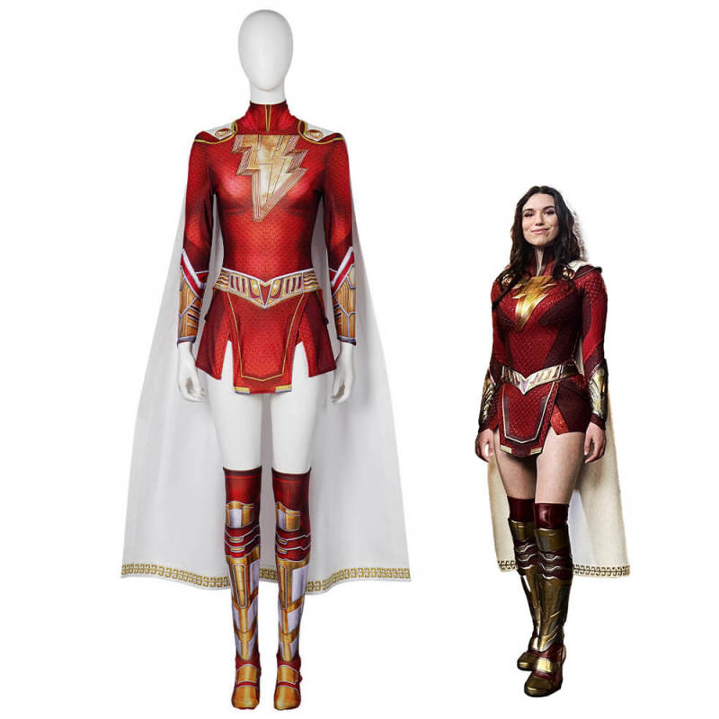 New Mary Bromfield Costume Cosplay Shazam! 2 Fury of the Gods S M L XL XXL in Stock