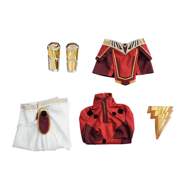 Deluxe Shazam Mary Bromfield Costume Cosplay Fury of the Gods Superheroe Lady Shazam Halloween Outfits