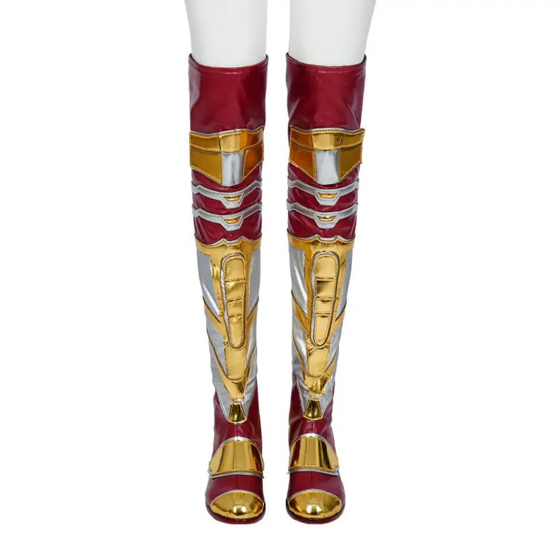 Deluxe Shazam Mary Bromfield Costume Cosplay Fury of the Gods Superheroe Lady Shazam Halloween Outfits