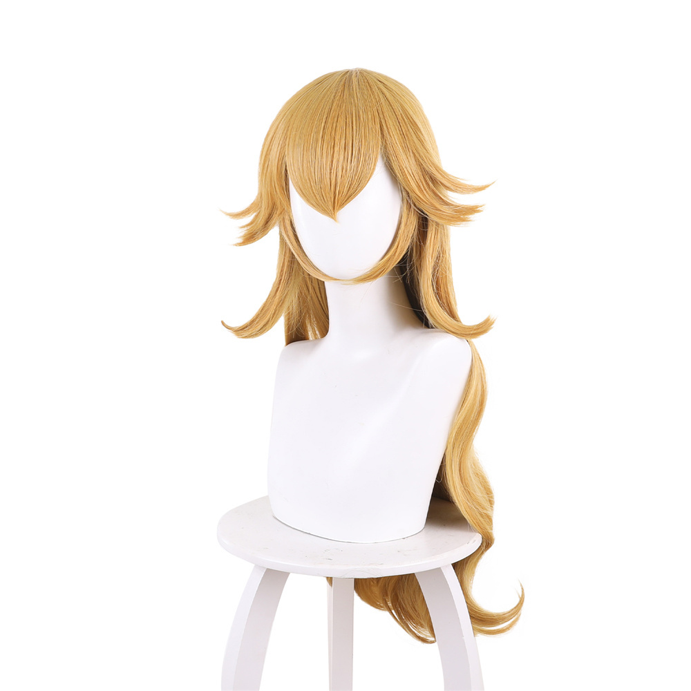 Princess Peach Golden Cosplay Wig Hair-The Super Mario Bros. Movie