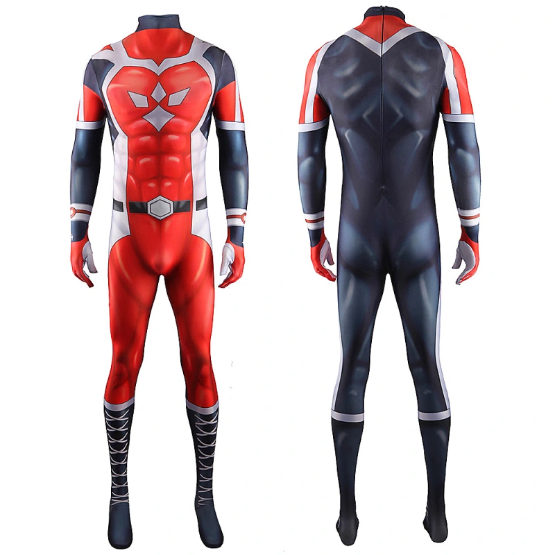 Akashi Live A Hero Cosplay Costume Jumpsuit Adults Kids