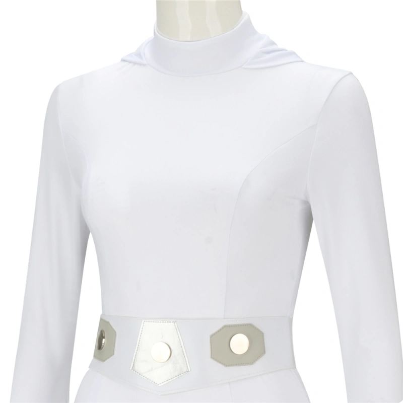 Princess Leia White Dress Star Wars A New Hope Cosplay Costume Adult Kids In Stock Takerlama