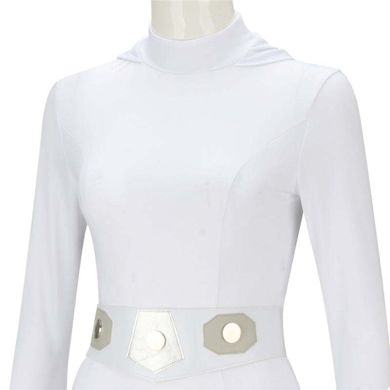 Princess Leia White Dress Star Wars A New Hope Cosplay Costume Adult Kids In Stock Takerlama
