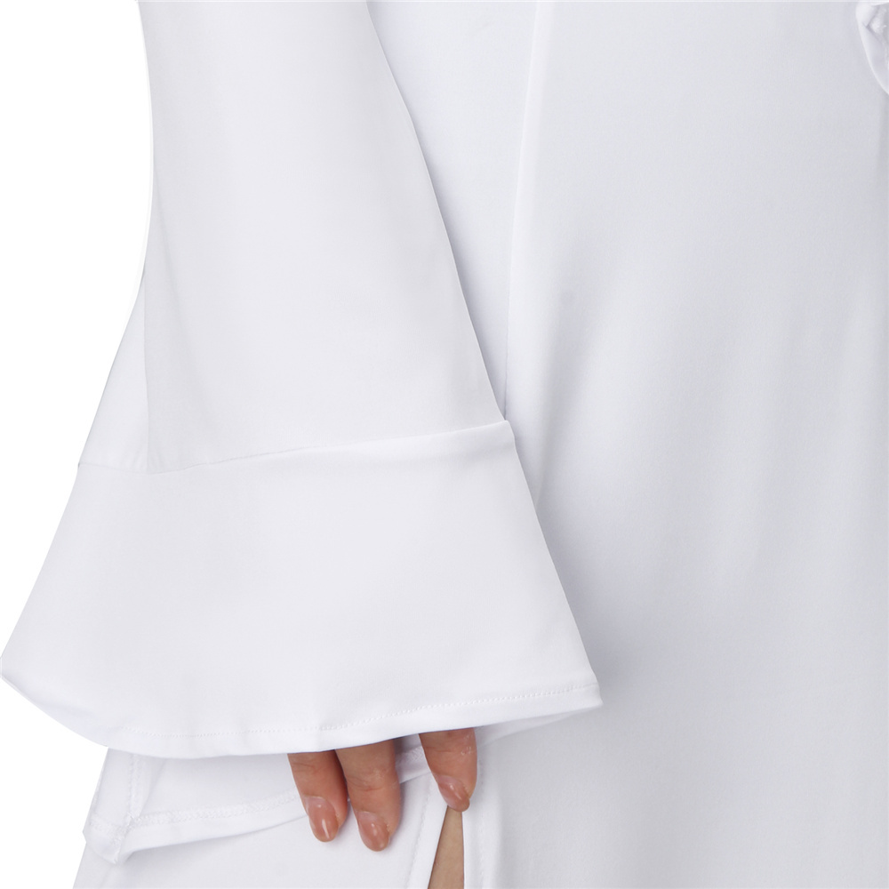 Princess Leia White Dress Star Wars A New Hope Cosplay Costume With Hood Adult In Stock Takerlama