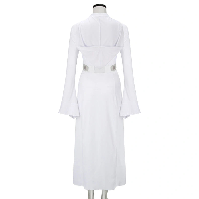 Princess Leia White Dress Star Wars A New Hope Cosplay Costume Adult Kids In Stock Takerlama