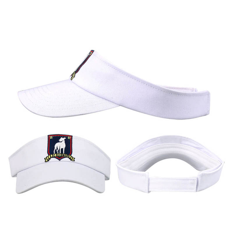 Ted Lasso Jason Sudeikis Coach Visor Cap AFC Richmond White Visor Cap Takerlama