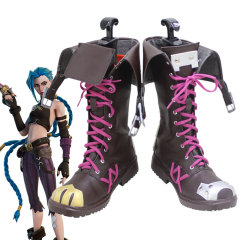 Jinx Boots League of Legends LOL Arcane Shoes Cosplay Props