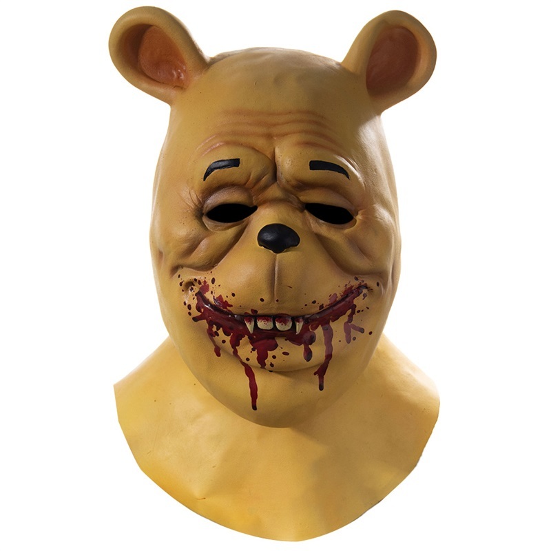 Latex Teddy Bear Horror Mask Halloween Cosplay Props In Stock Takerlama