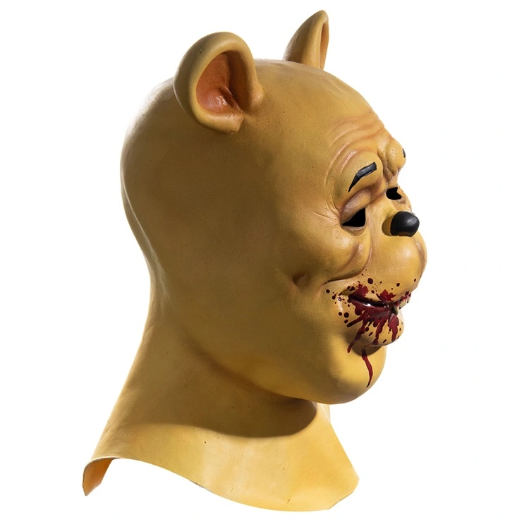 Latex Teddy Bear Horror Mask Halloween Cosplay Props In Stock Takerlama